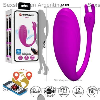 Catalina vibrador interno con control via APP